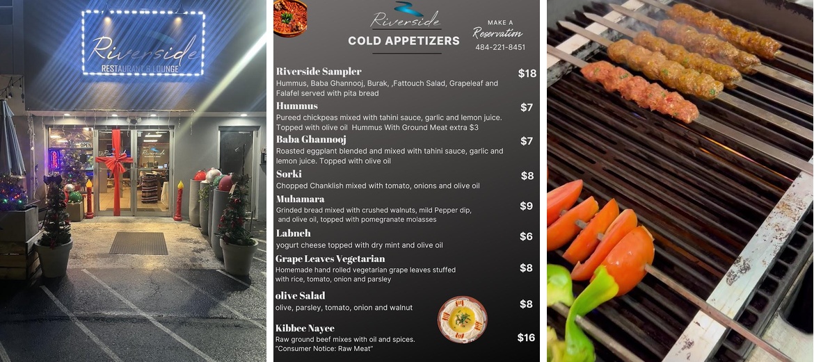 Riverside Restaurant & Lounge Menu