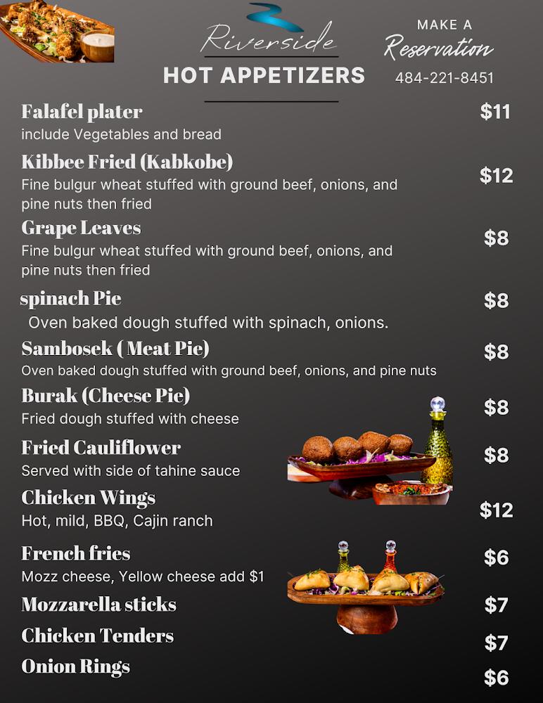 Riverside Restaurant & Lounge Menu image 3